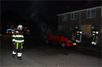 Prio 1 Brand Wegvervoer Auto Kievitstraat Kollum
